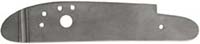 Lock plate, percussion,
wax cast steel, drilled and tapped,
for L&R RPL-03 percussion T/C Hawken lock